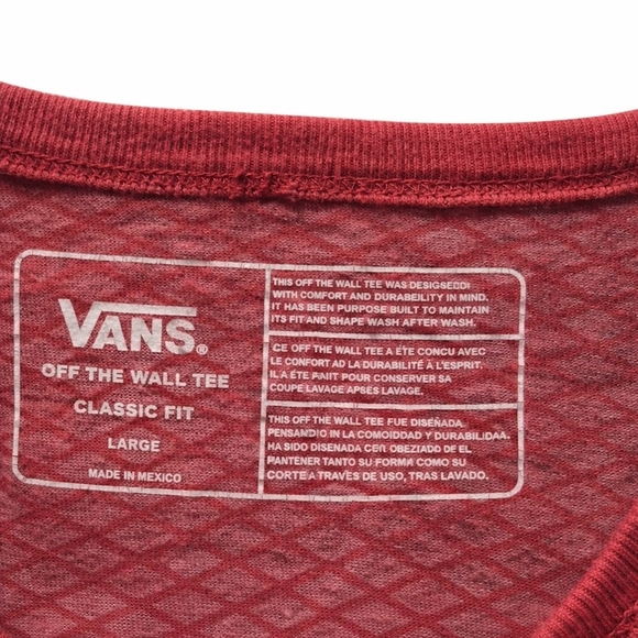 VANS OFF THE WALL Stripe Tie-Dve Tee, Classic - Picture 4 of 4